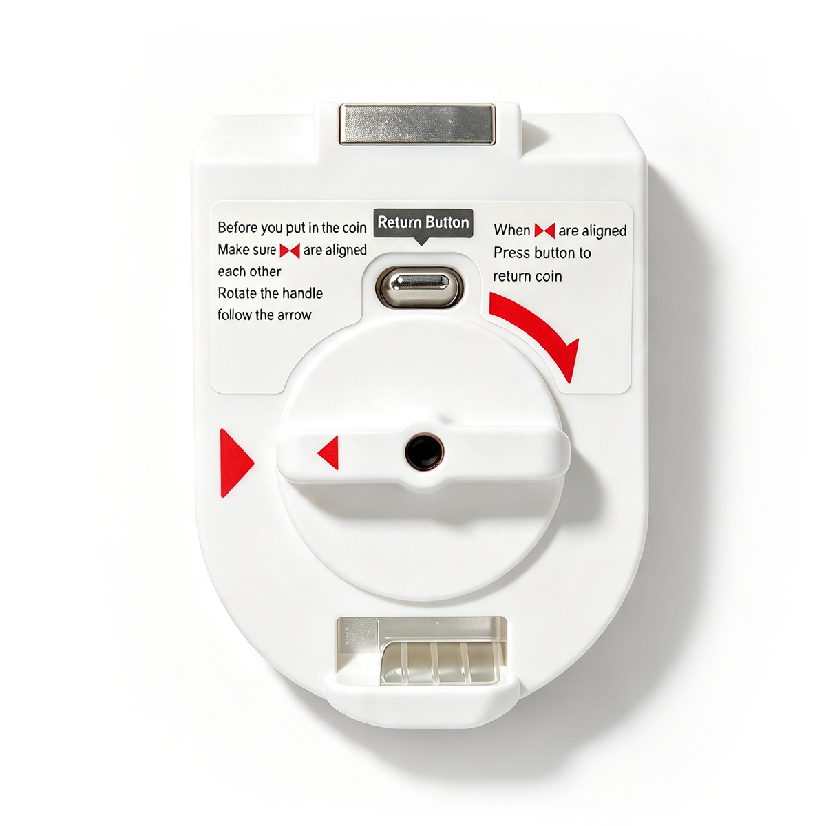 MD205 Token Mechanism for Vending Machine - White