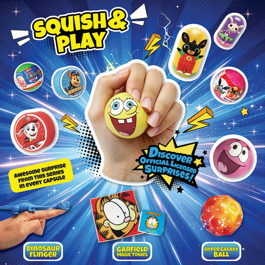 Squish & Play Mix Capsule in 50/65mm capsule