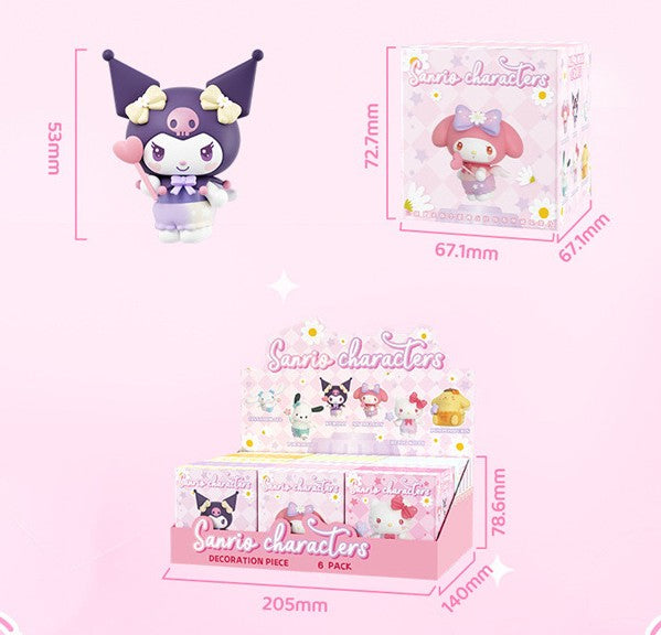 Sanrio Little Cupid Magnetic Figure Box Set (6 styles) - Price per piece
