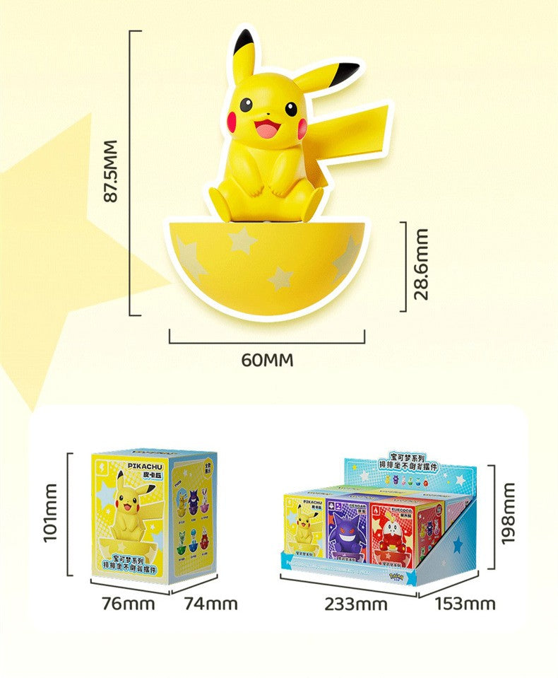 Pokemon Row-Sitting Tumbler Figure Box Set (6 styles) - Price per piece