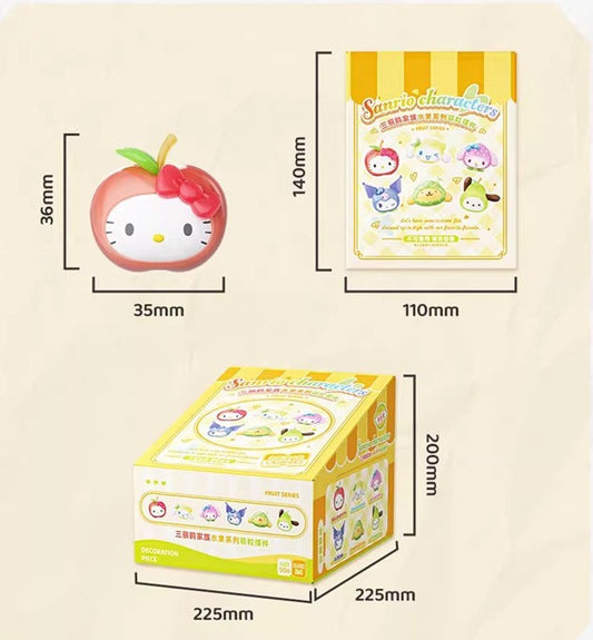 Sanrio Fruit Mini-Figure Blind Bag (24 pcs/set) - Price per piece