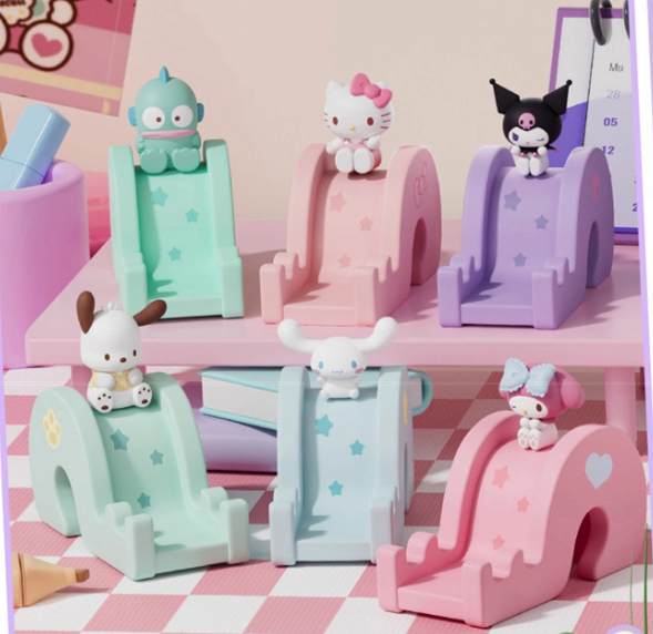 Sanrio Slide Phone Stand Figure Box Set (6 styles) - Price per piece