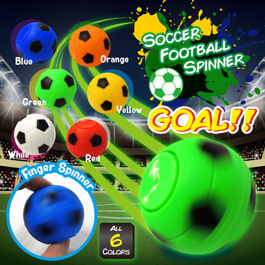 Soccer Football Spinner 50mm - Self Vending
