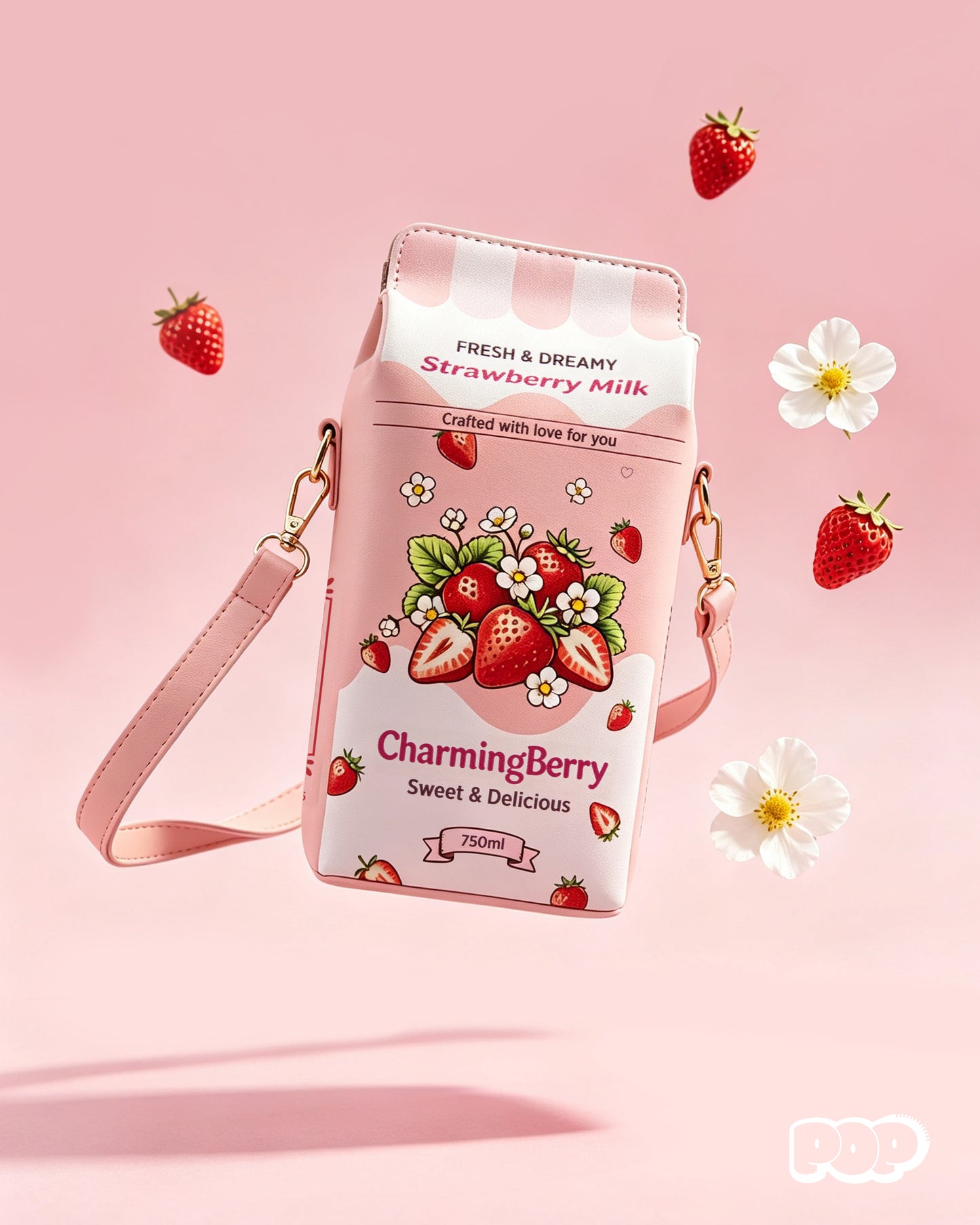 [Pre-order Nov.2026 arrival] Milk Box Crossbody Bag (4 styles)