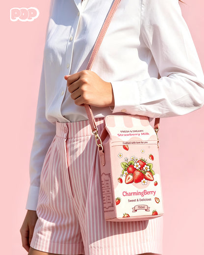 [Pre-order Nov.2026 arrival] Milk Box Crossbody Bag (4 styles)