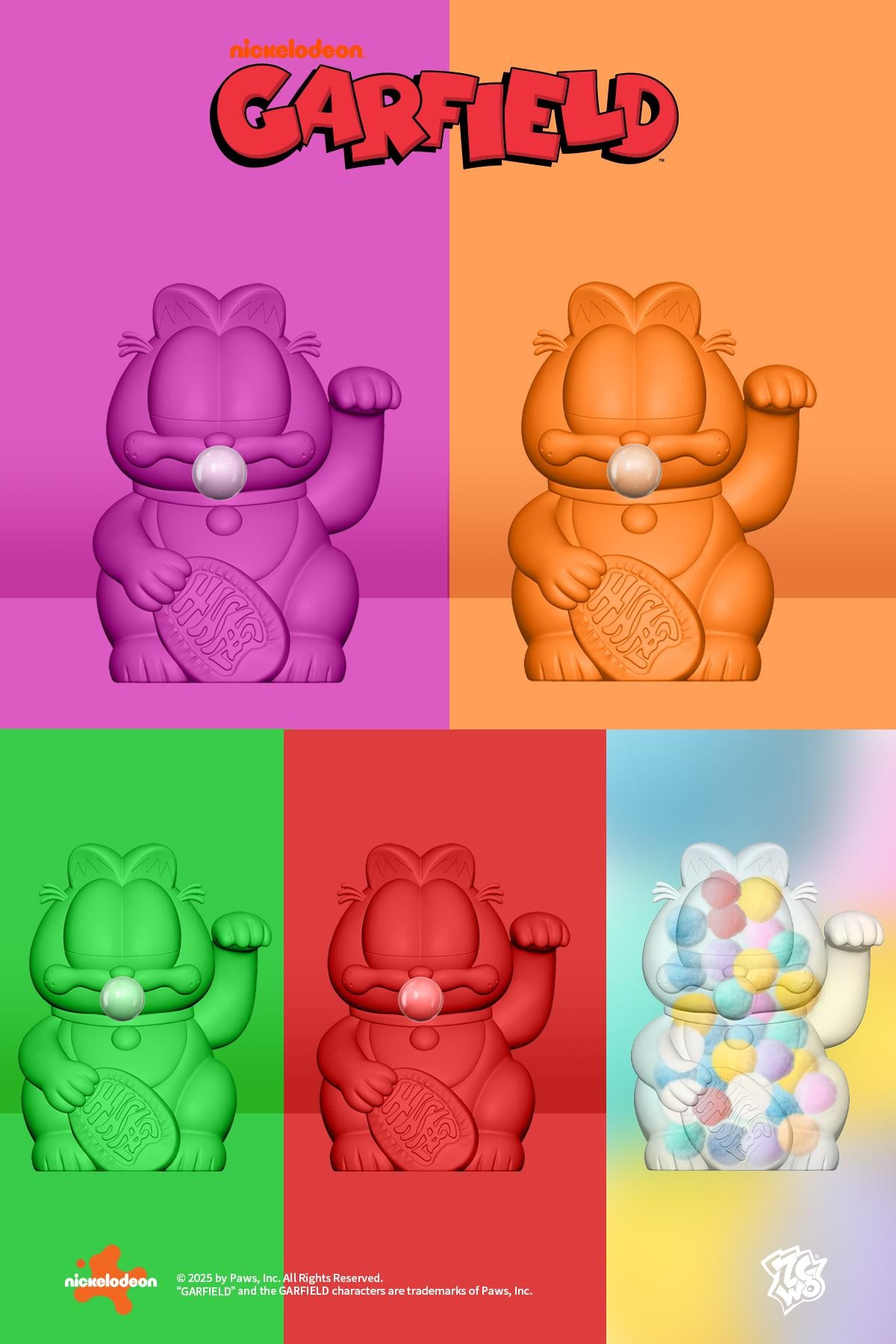 Garfield Loves Fruits Figure Blind Box (12pcs/DB) - Price per piece