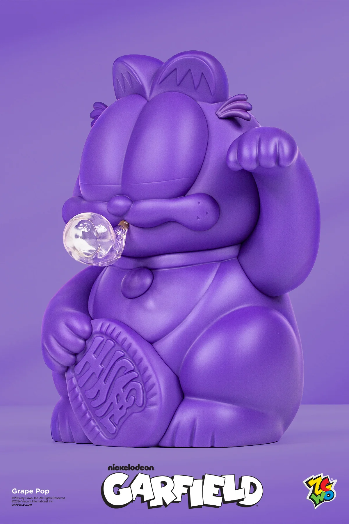 Garfield Loves Fruits // Grape Pop