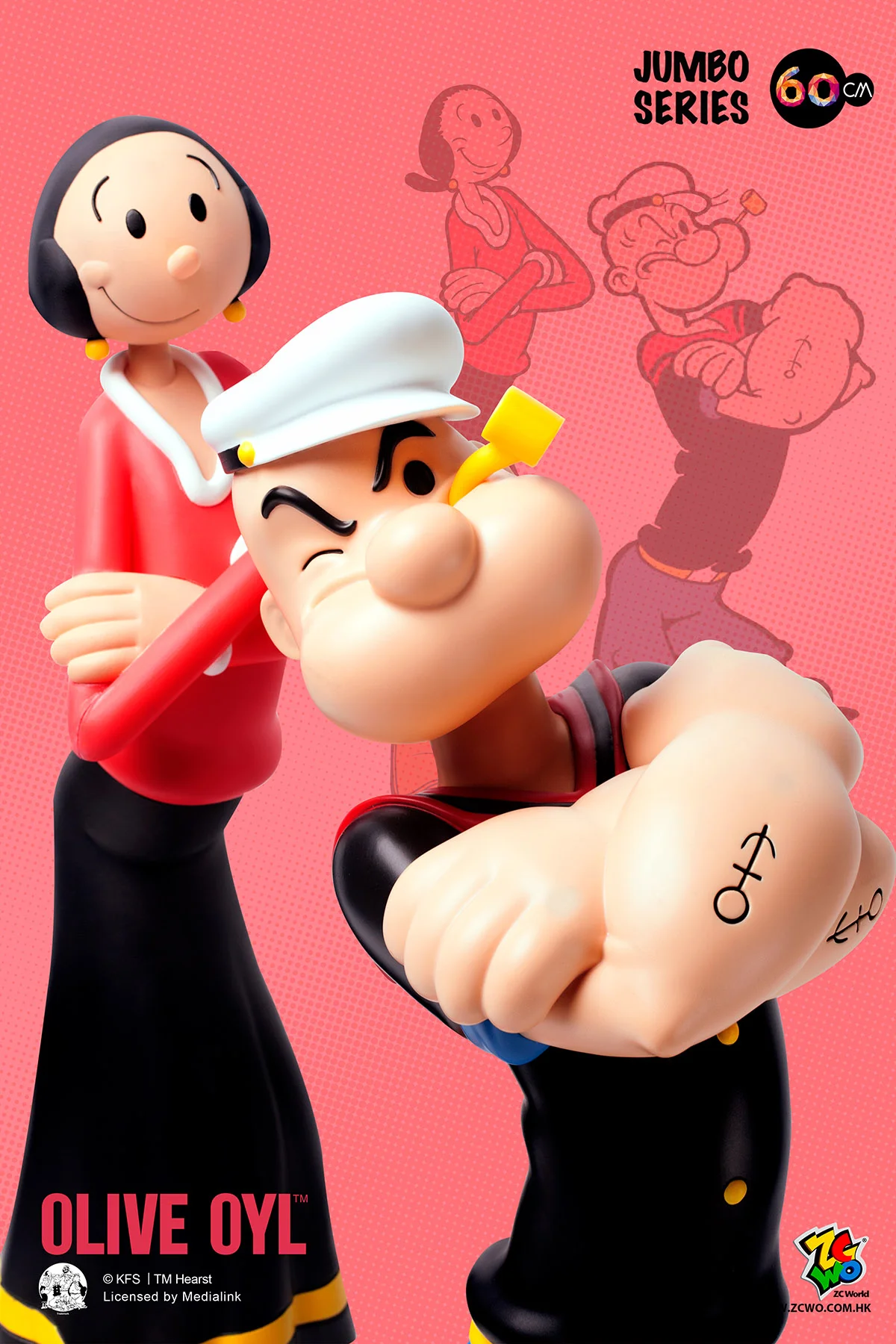 Olive Oyl - 90th anniversary 60cm