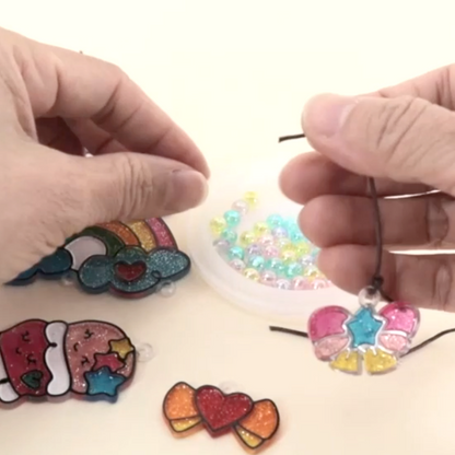 Sparkly Ornament Suncatcher