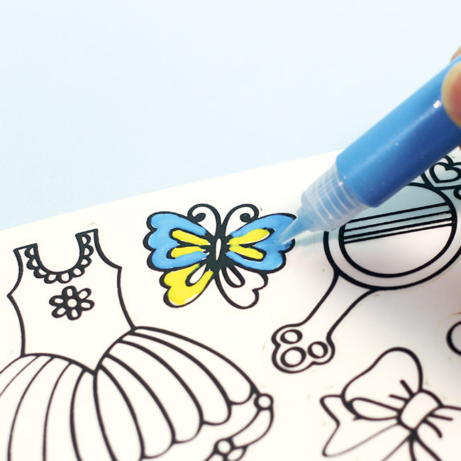 Lovely princess window art