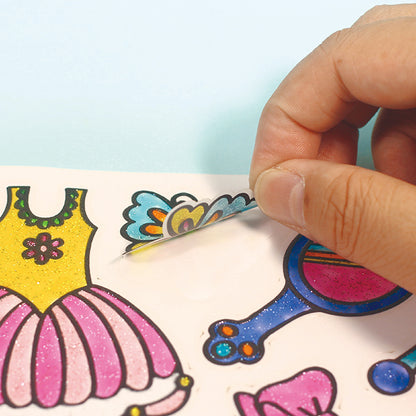 Lovely princess window art