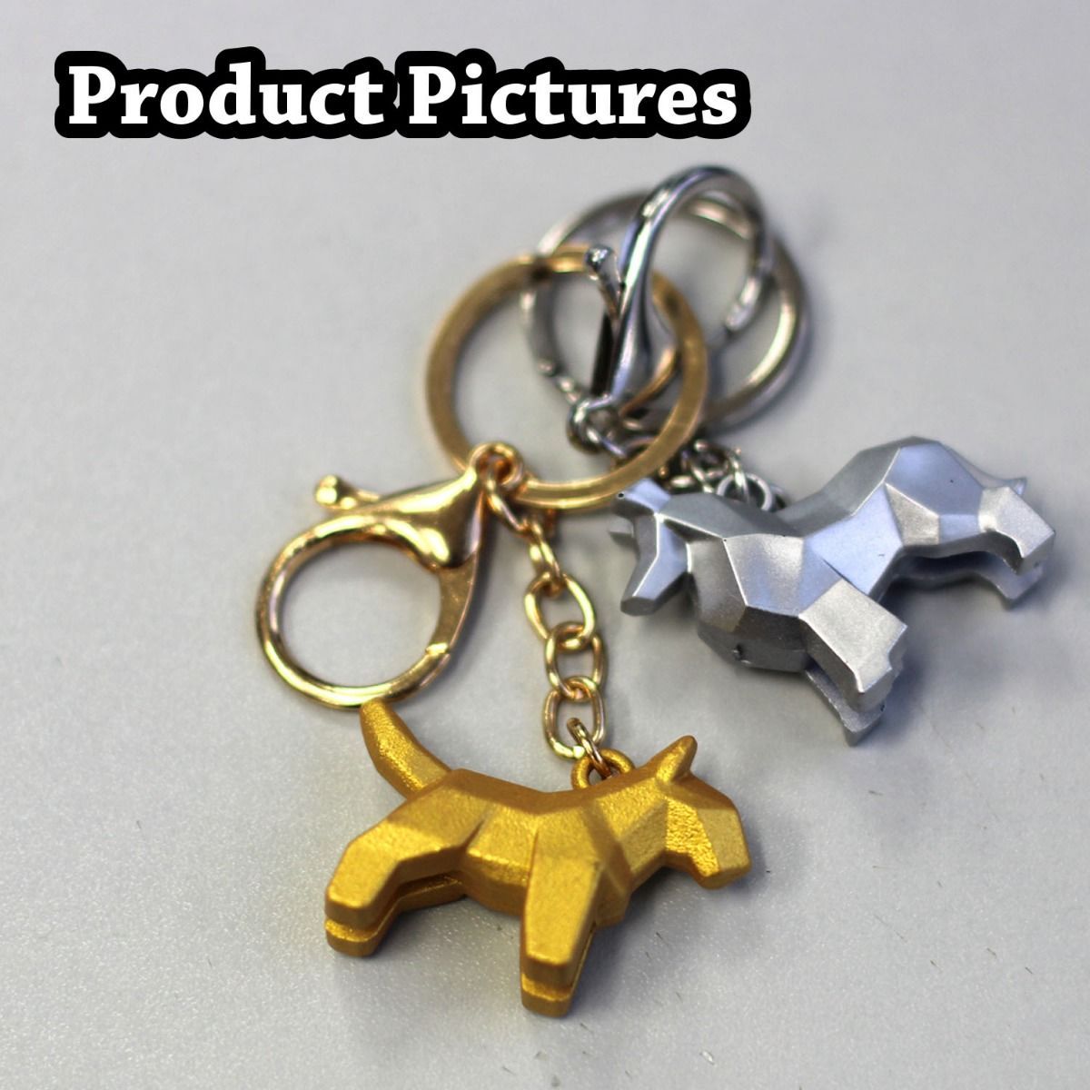 Geometric Dog (Spray Painting) w/paper bag