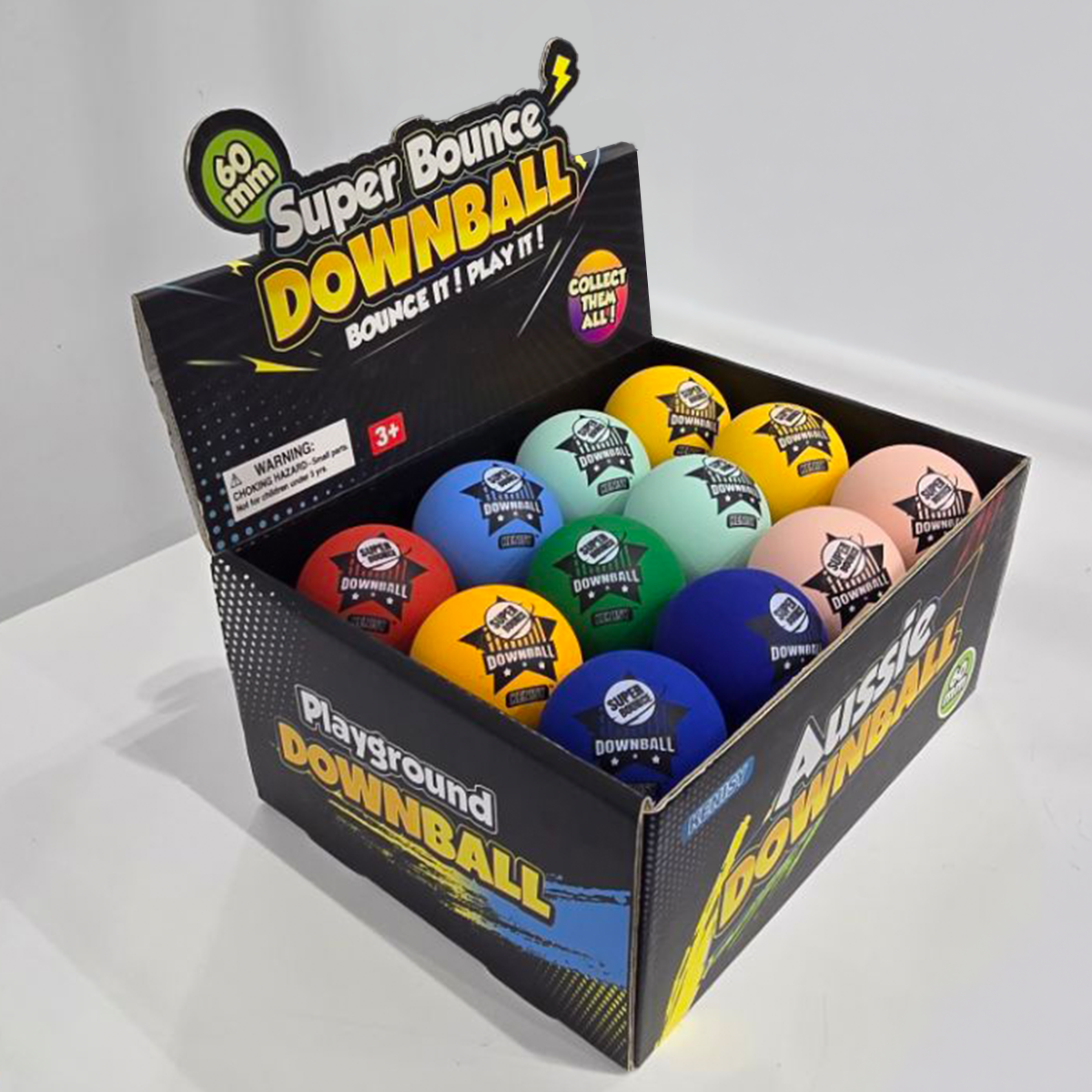 6cm Downball with Kenisy printing w/display [Coming soon]