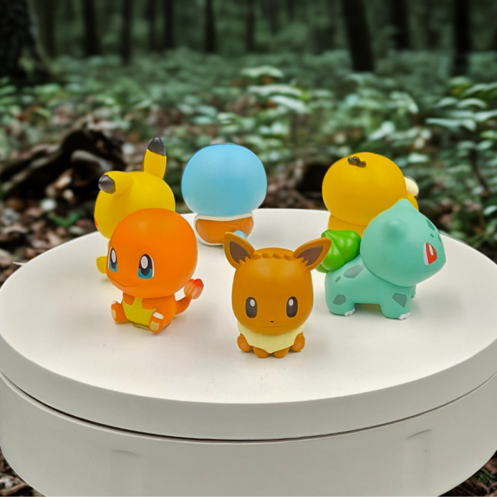 Pokemon Classics Buddies Figure Countertop Capsule Display(6cm L18)