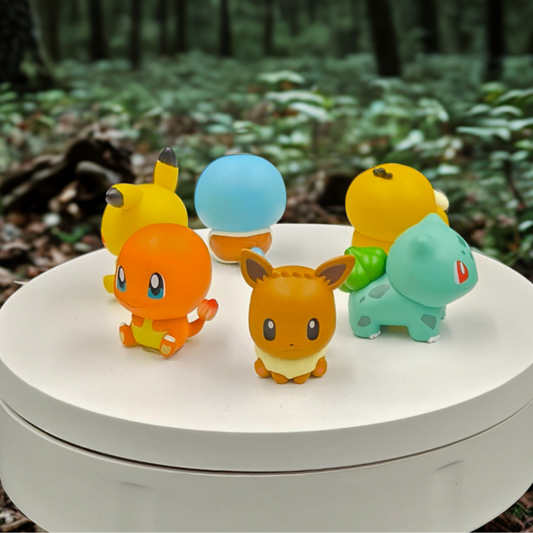 Pokemon Classics Buddies Figure Countertop Capsule Display(6cm L18)