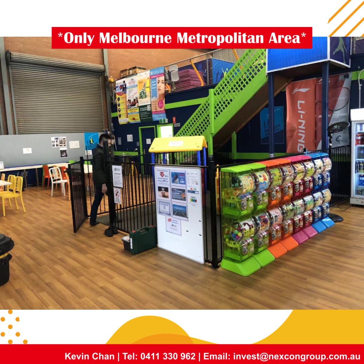 Free Vending Machine plan by Nexcon (Only Melbourne Metropolitan)